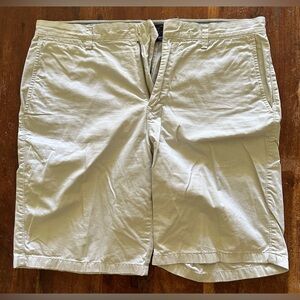 Flat Front Shorts | J Crew | 34” Waist | Stone